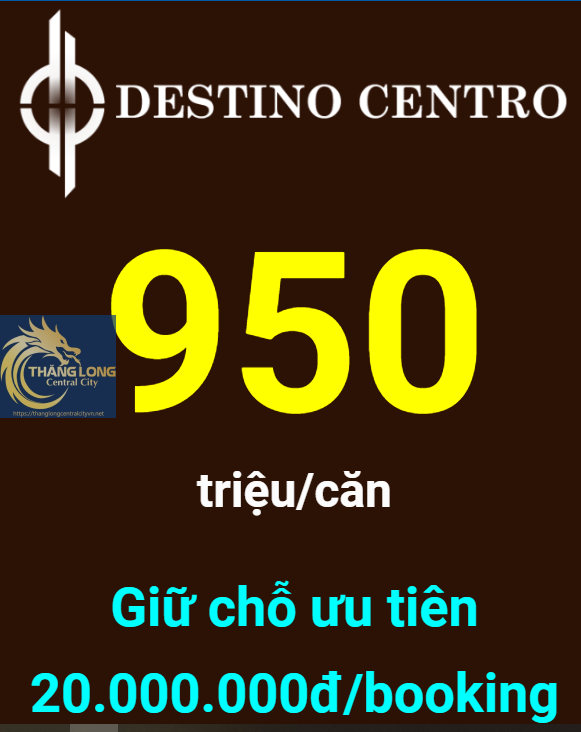 Cơ Hội Sở Hữu Căn Hộ Destino Centro Với Giá ưu đãi