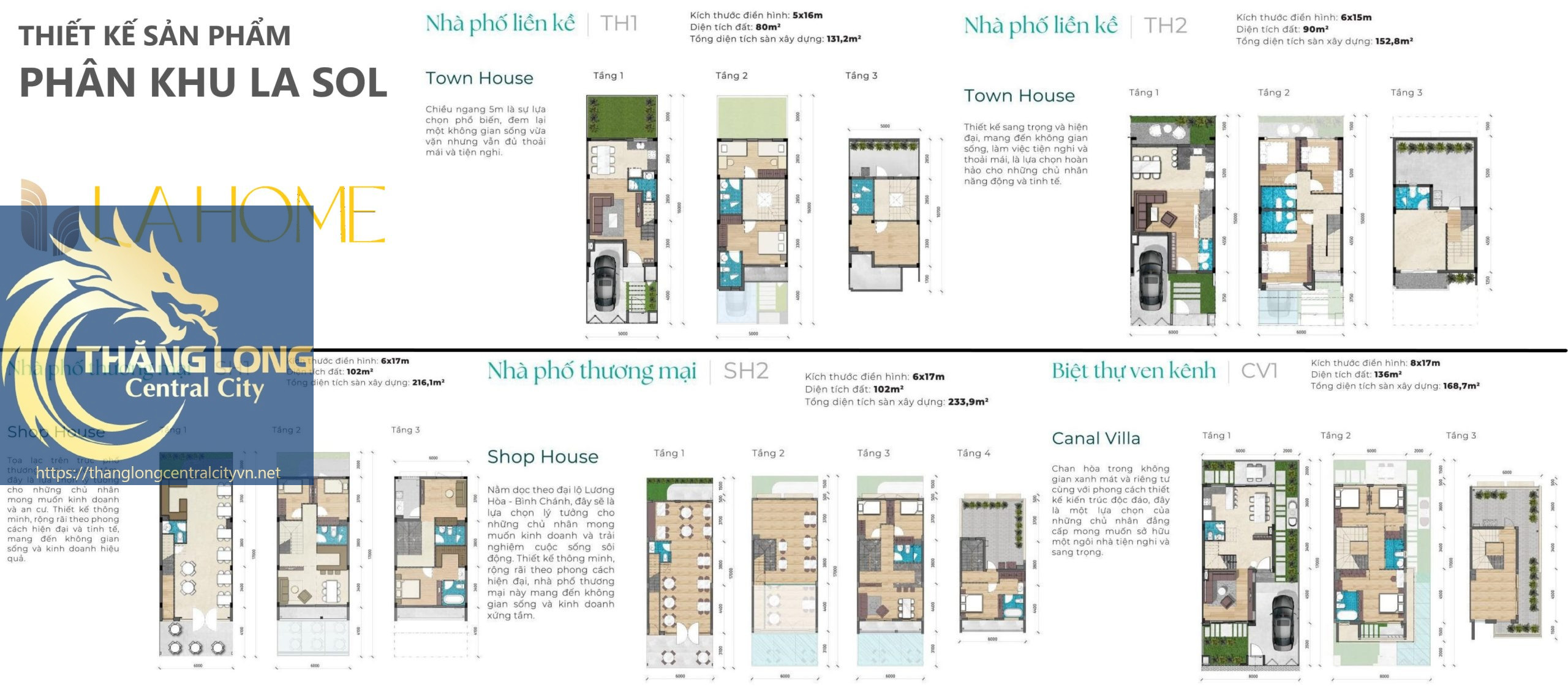 Thiết Kế Nhà Dự án La Home Long An